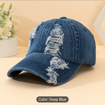 Dinem Texture Blue Baseball Cap